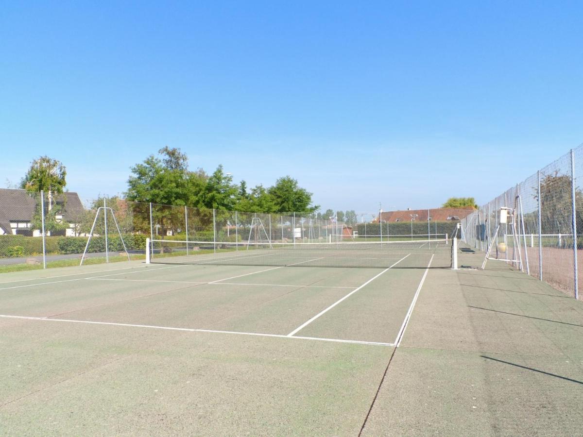 Charmant Cottage Normand Avec Jardin, Proche Hippodrome, Piscine Chauffee Et Tennis, Parking Prive - Fr-1-487-288 Cabourg Bagian luar foto